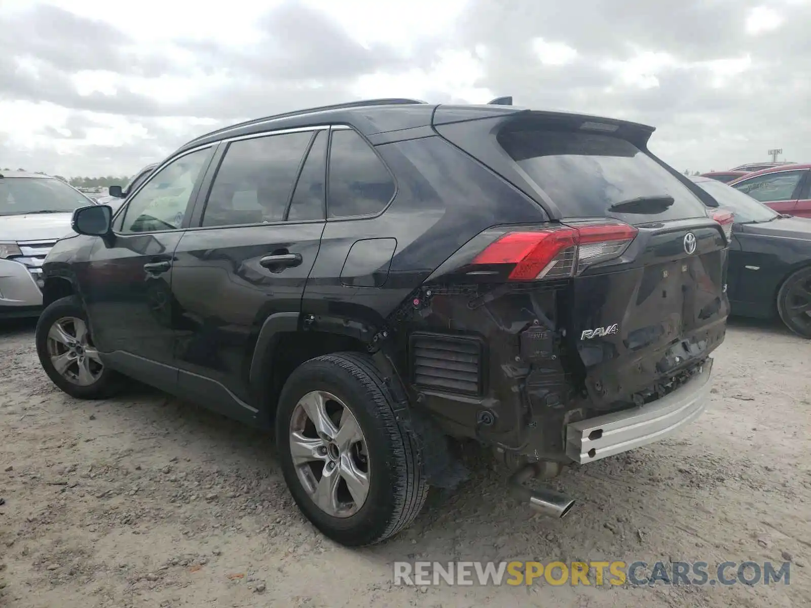 3 Photograph of a damaged car JTMW1RFV9KJ001269 TOYOTA RAV4 2019