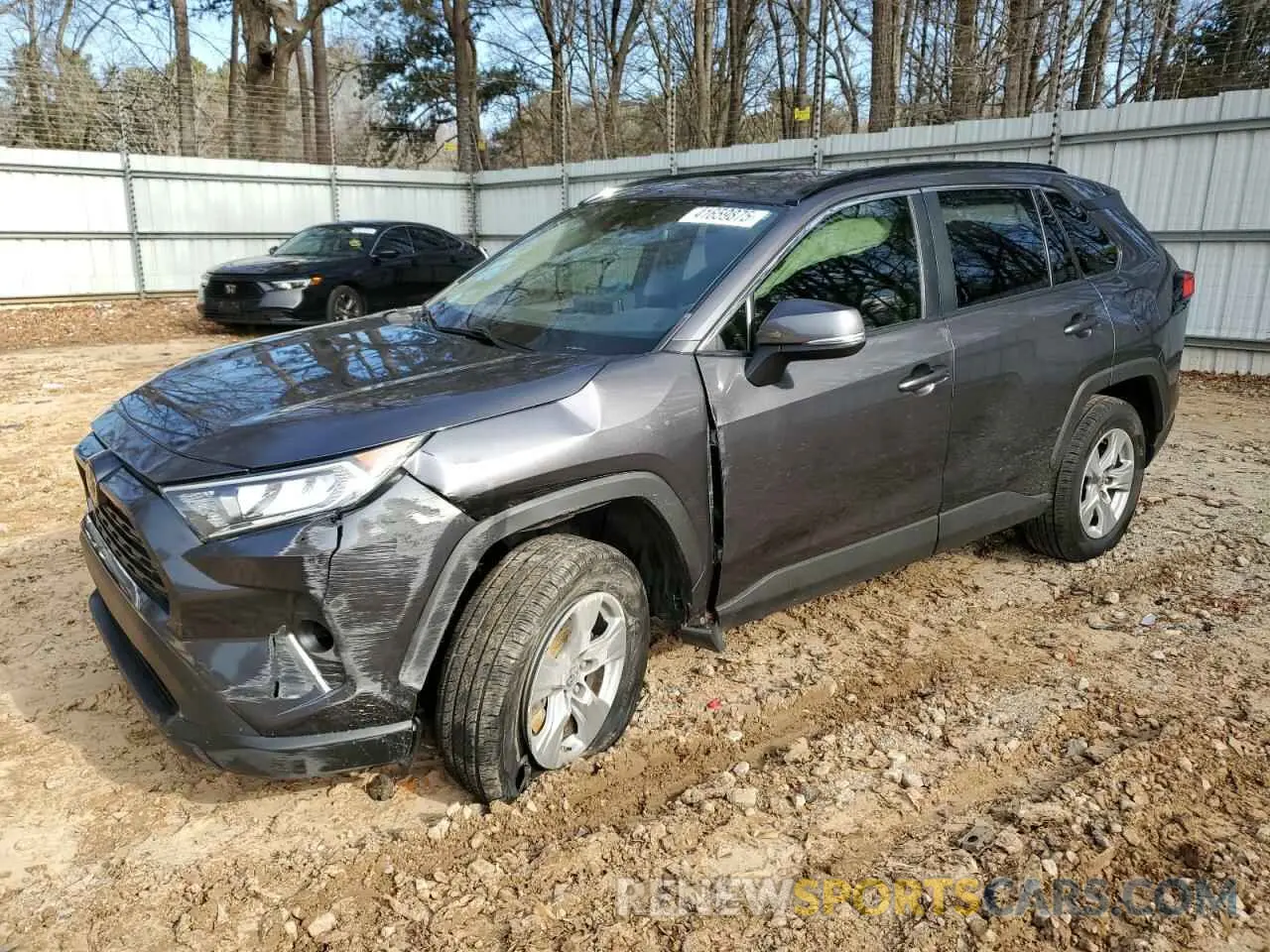 1 Photograph of a damaged car JTMW1RFV9KJ002504 TOYOTA RAV4 2019