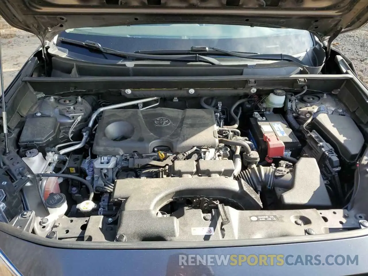 12 Photograph of a damaged car JTMW1RFV9KJ002504 TOYOTA RAV4 2019