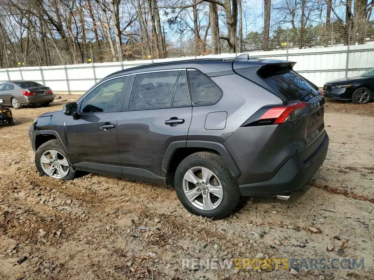 2 Photograph of a damaged car JTMW1RFV9KJ002504 TOYOTA RAV4 2019