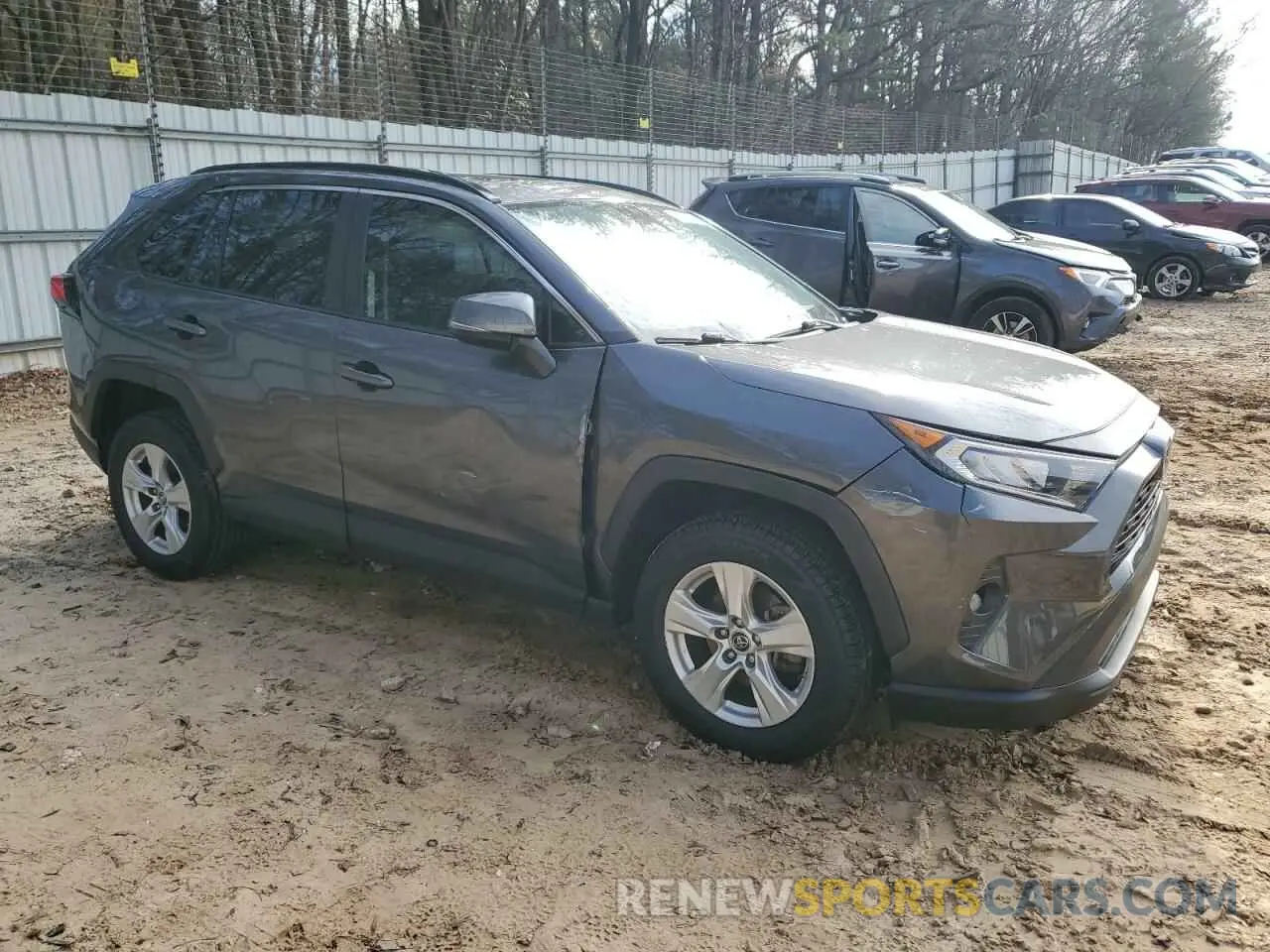 4 Photograph of a damaged car JTMW1RFV9KJ002504 TOYOTA RAV4 2019