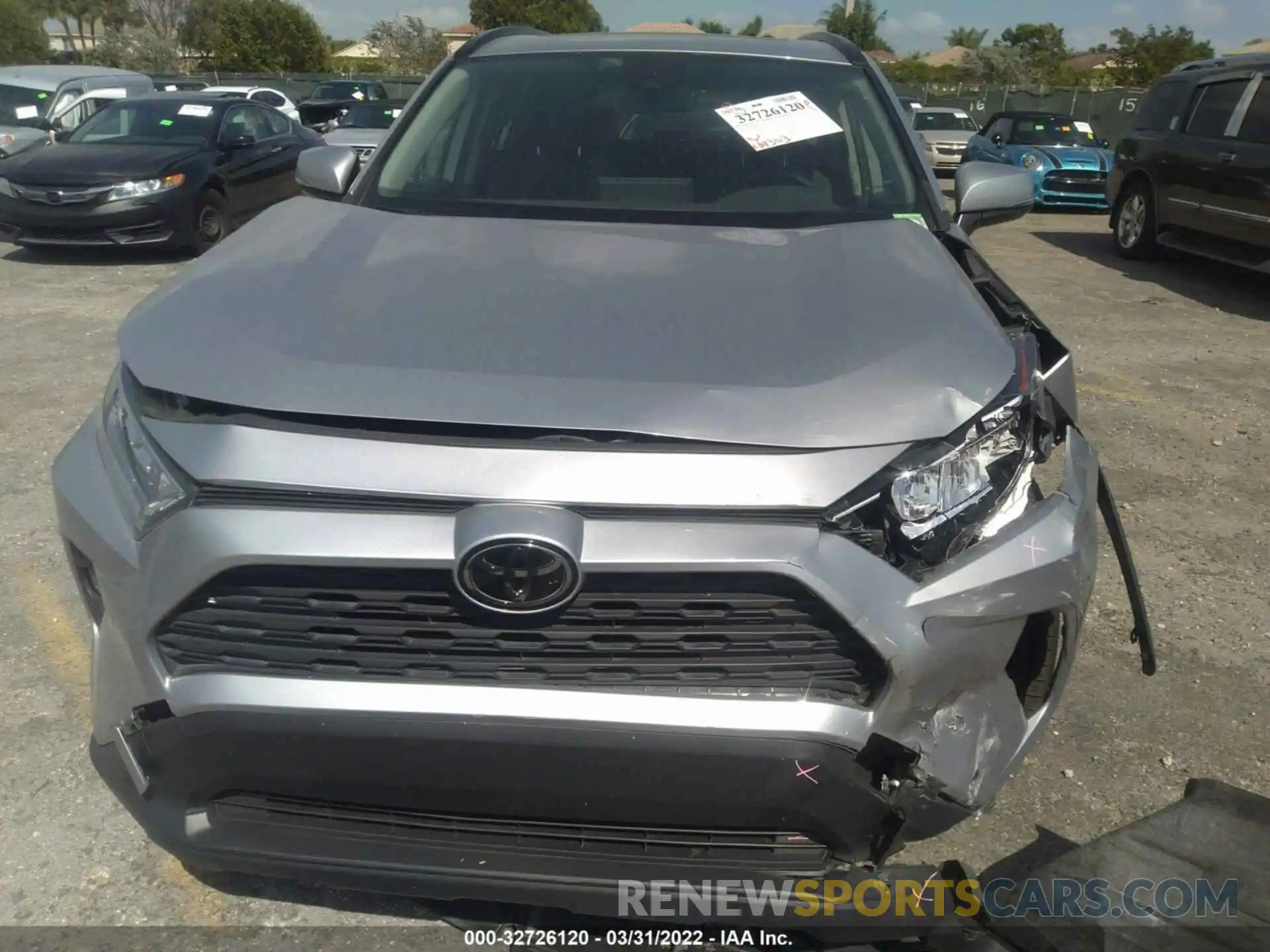 6 Photograph of a damaged car JTMW1RFV9KJ016354 TOYOTA RAV4 2019