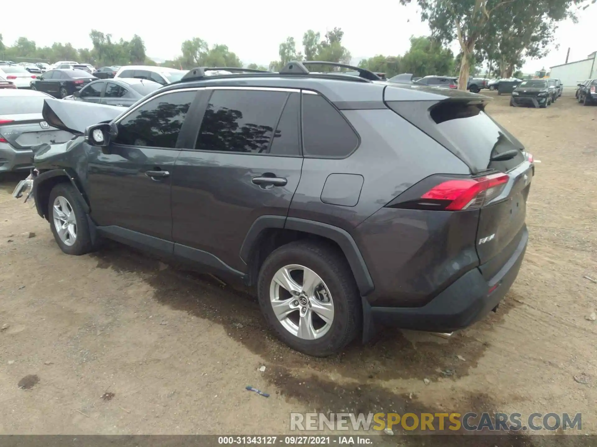 3 Photograph of a damaged car JTMW1RFVXKD022257 TOYOTA RAV4 2019