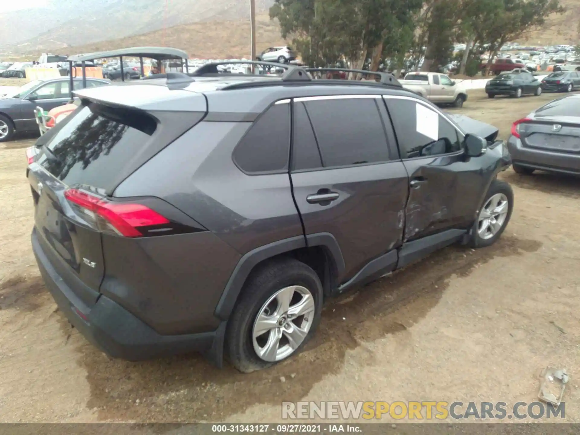 4 Photograph of a damaged car JTMW1RFVXKD022257 TOYOTA RAV4 2019