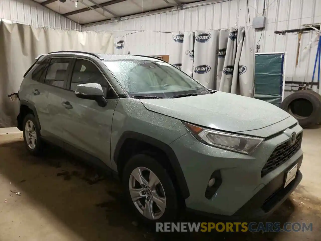 1 Photograph of a damaged car JTMW1RFVXKD026633 TOYOTA RAV4 2019