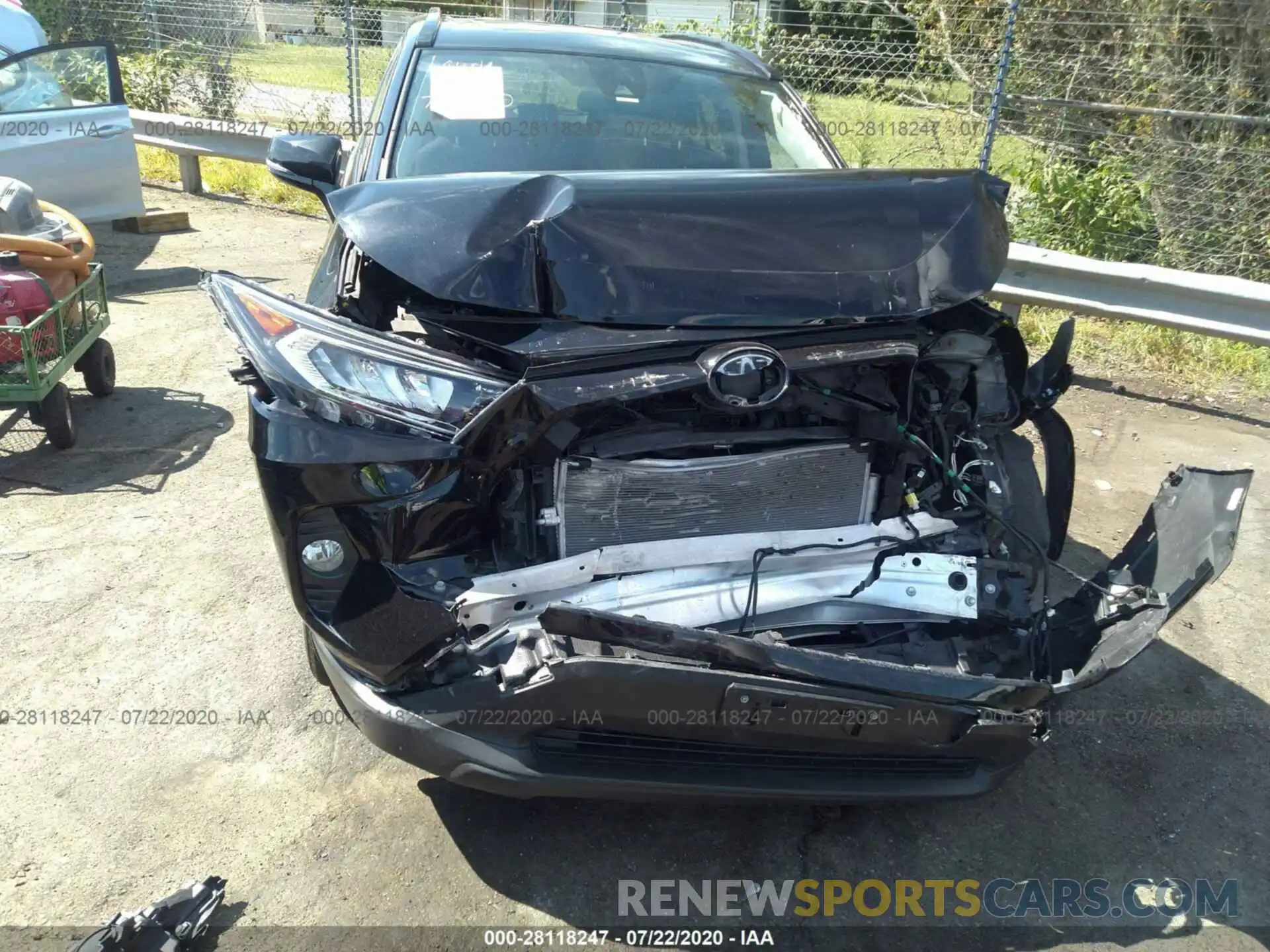 6 Photograph of a damaged car JTMW1RFVXKD030942 TOYOTA RAV4 2019