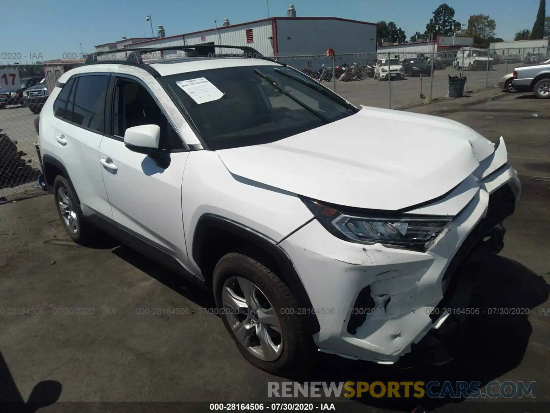 1 Photograph of a damaged car JTMW1RFVXKD031301 TOYOTA RAV4 2019