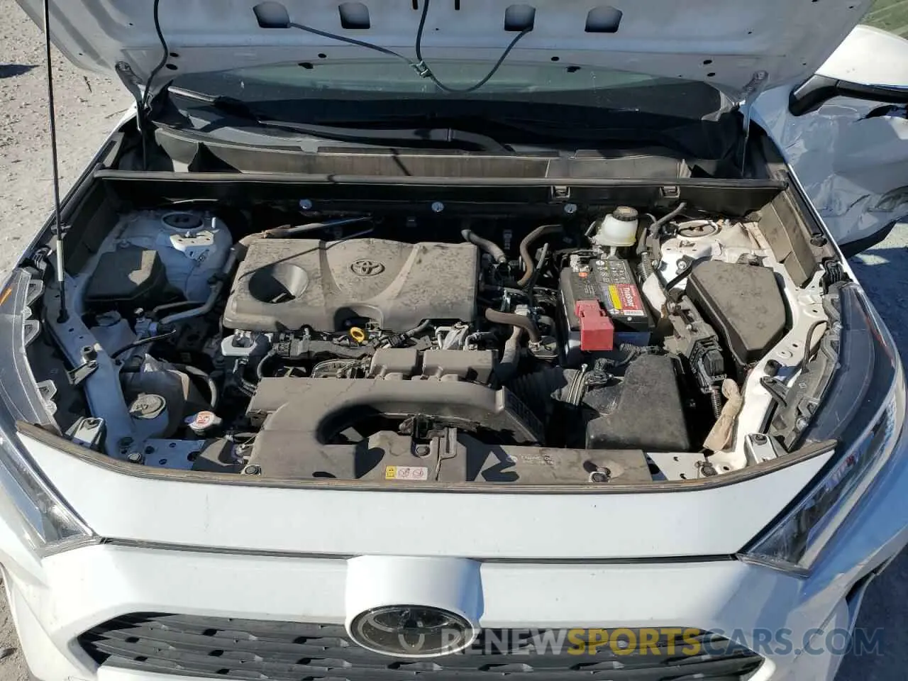 12 Photograph of a damaged car JTMW1RFVXKD035056 TOYOTA RAV4 2019
