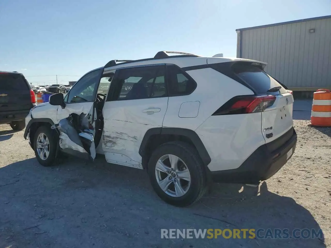 2 Photograph of a damaged car JTMW1RFVXKD035056 TOYOTA RAV4 2019