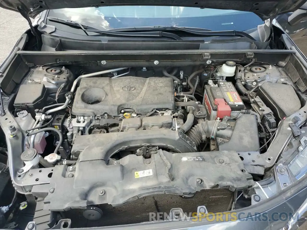 12 Photograph of a damaged car JTMW1RFVXKD037941 TOYOTA RAV4 2019