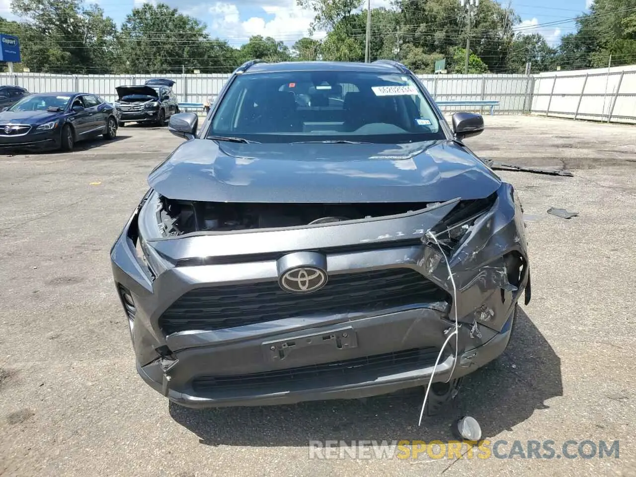 5 Photograph of a damaged car JTMW1RFVXKD037941 TOYOTA RAV4 2019