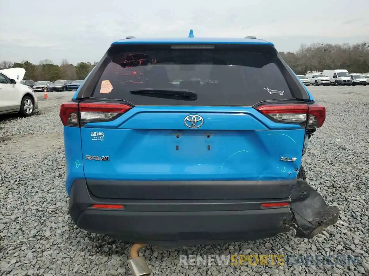 6 Photograph of a damaged car JTMW1RFVXKD501164 TOYOTA RAV4 2019