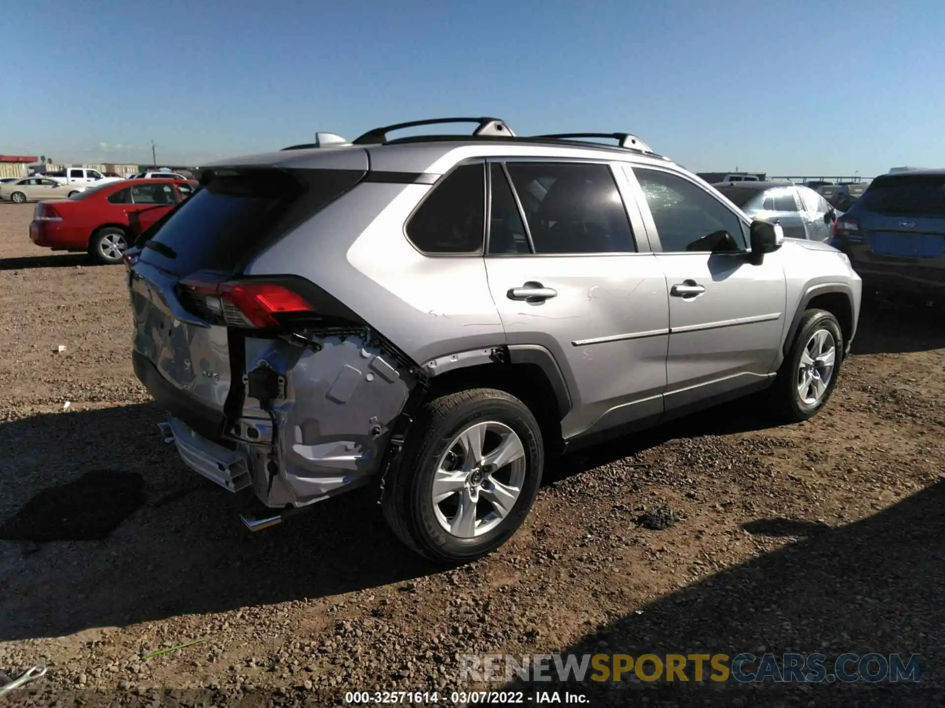 4 Photograph of a damaged car JTMW1RFVXKD504369 TOYOTA RAV4 2019