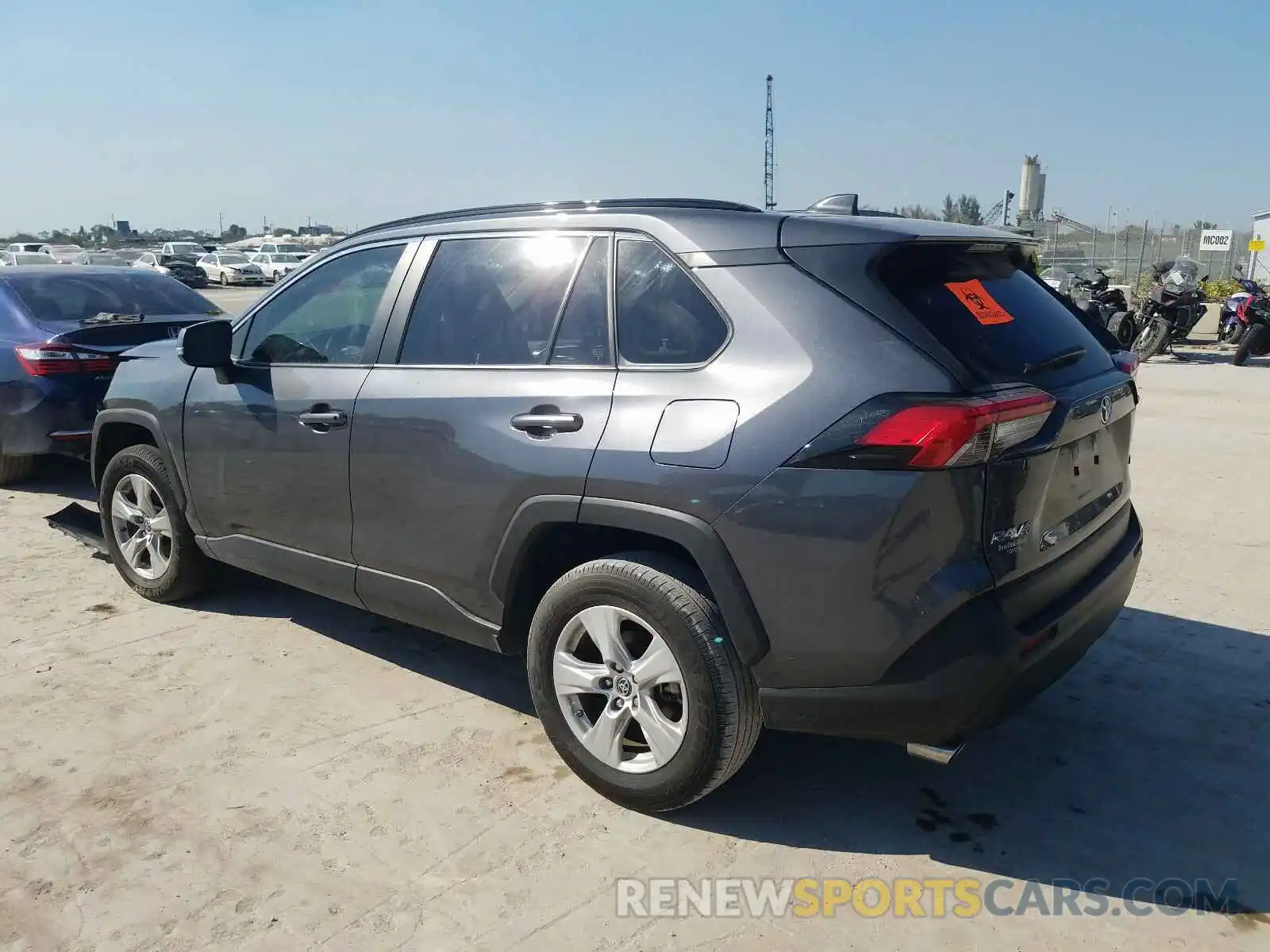 3 Photograph of a damaged car JTMW1RFVXKD505487 TOYOTA RAV4 2019