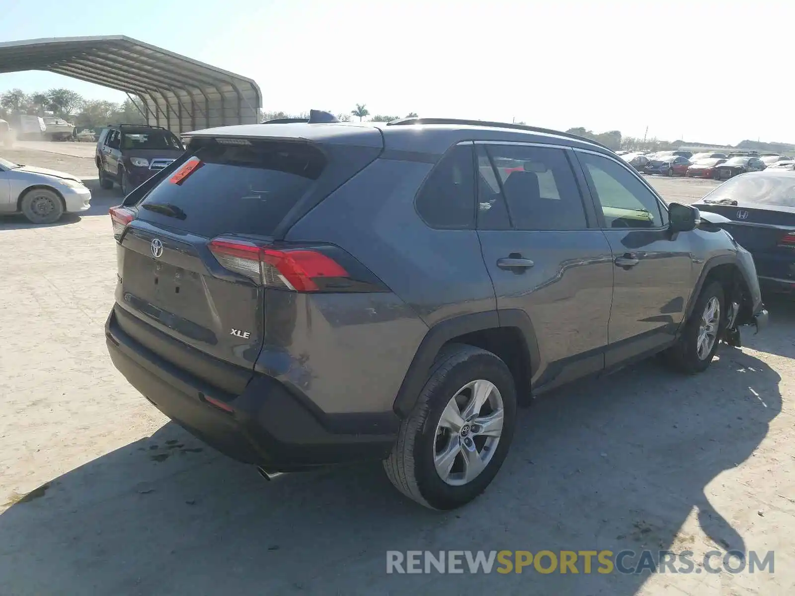 4 Photograph of a damaged car JTMW1RFVXKD505487 TOYOTA RAV4 2019