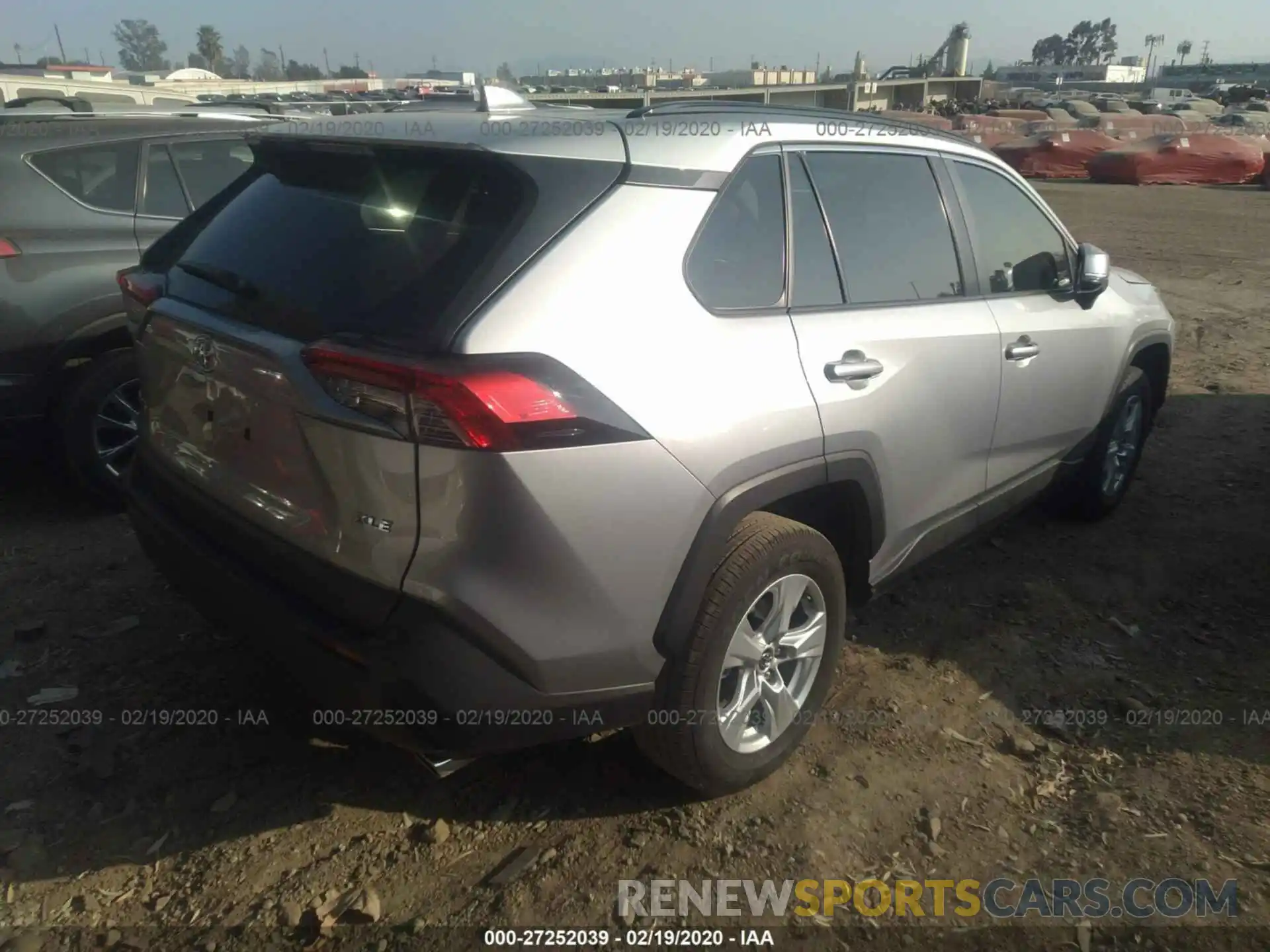 4 Photograph of a damaged car JTMW1RFVXKD511399 TOYOTA RAV4 2019