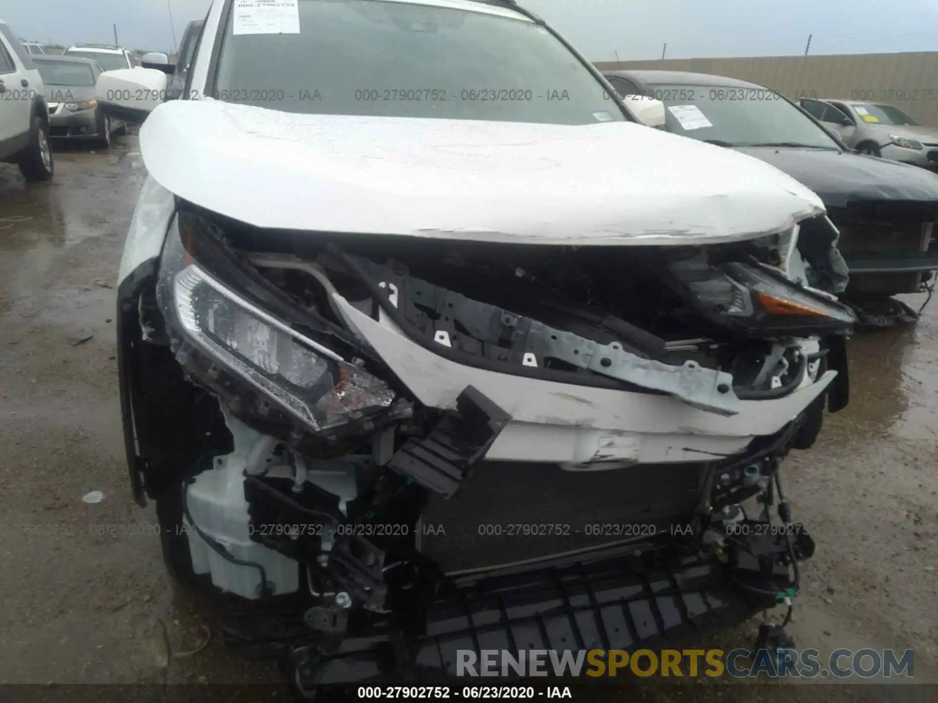 6 Photograph of a damaged car JTMW1RFVXKJ008232 TOYOTA RAV4 2019