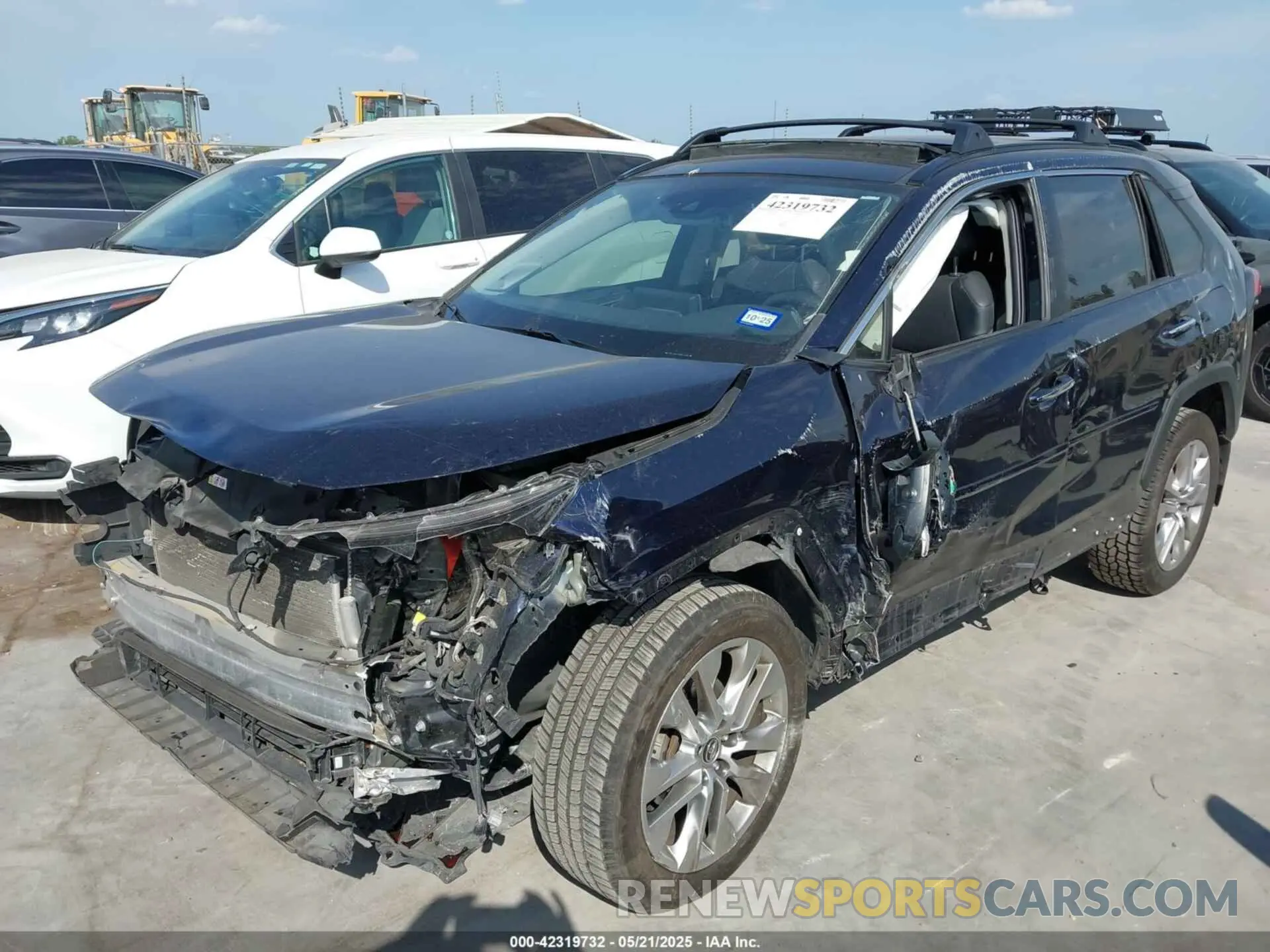 2 Photograph of a damaged car JTMY1RFV0KD514689 TOYOTA RAV4 2019