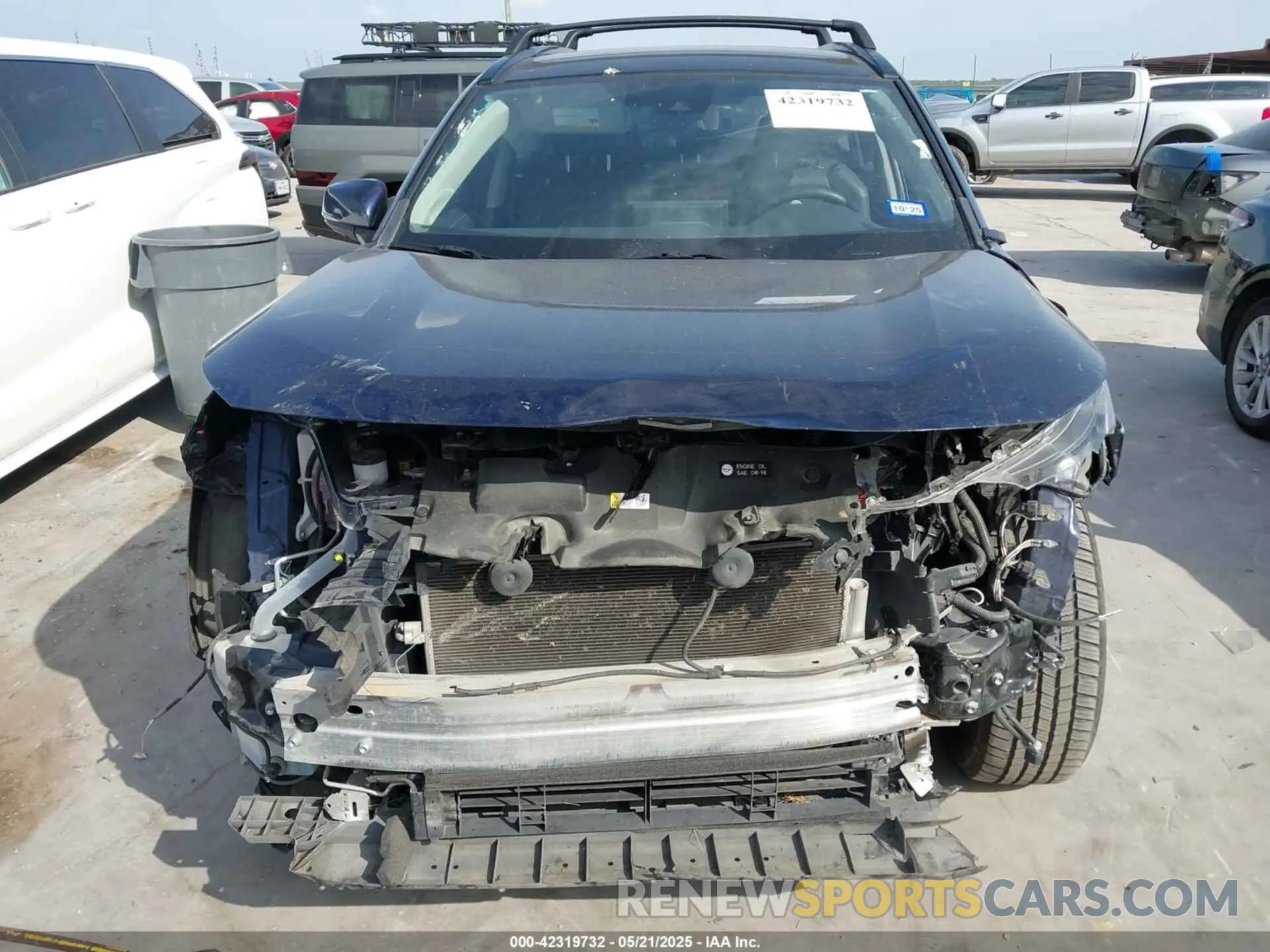 6 Photograph of a damaged car JTMY1RFV0KD514689 TOYOTA RAV4 2019