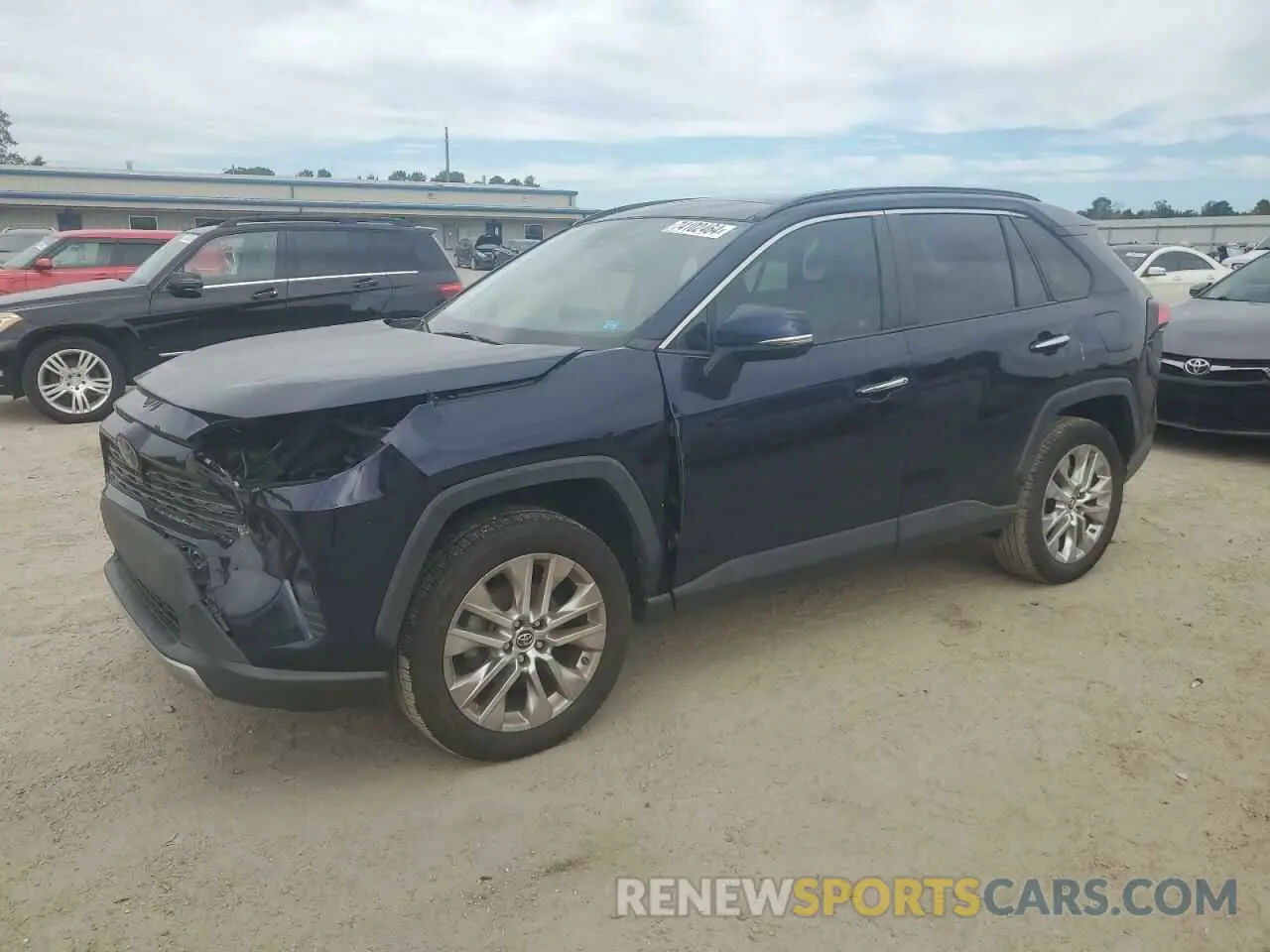 1 Photograph of a damaged car JTMY1RFV1KD515897 TOYOTA RAV4 2019