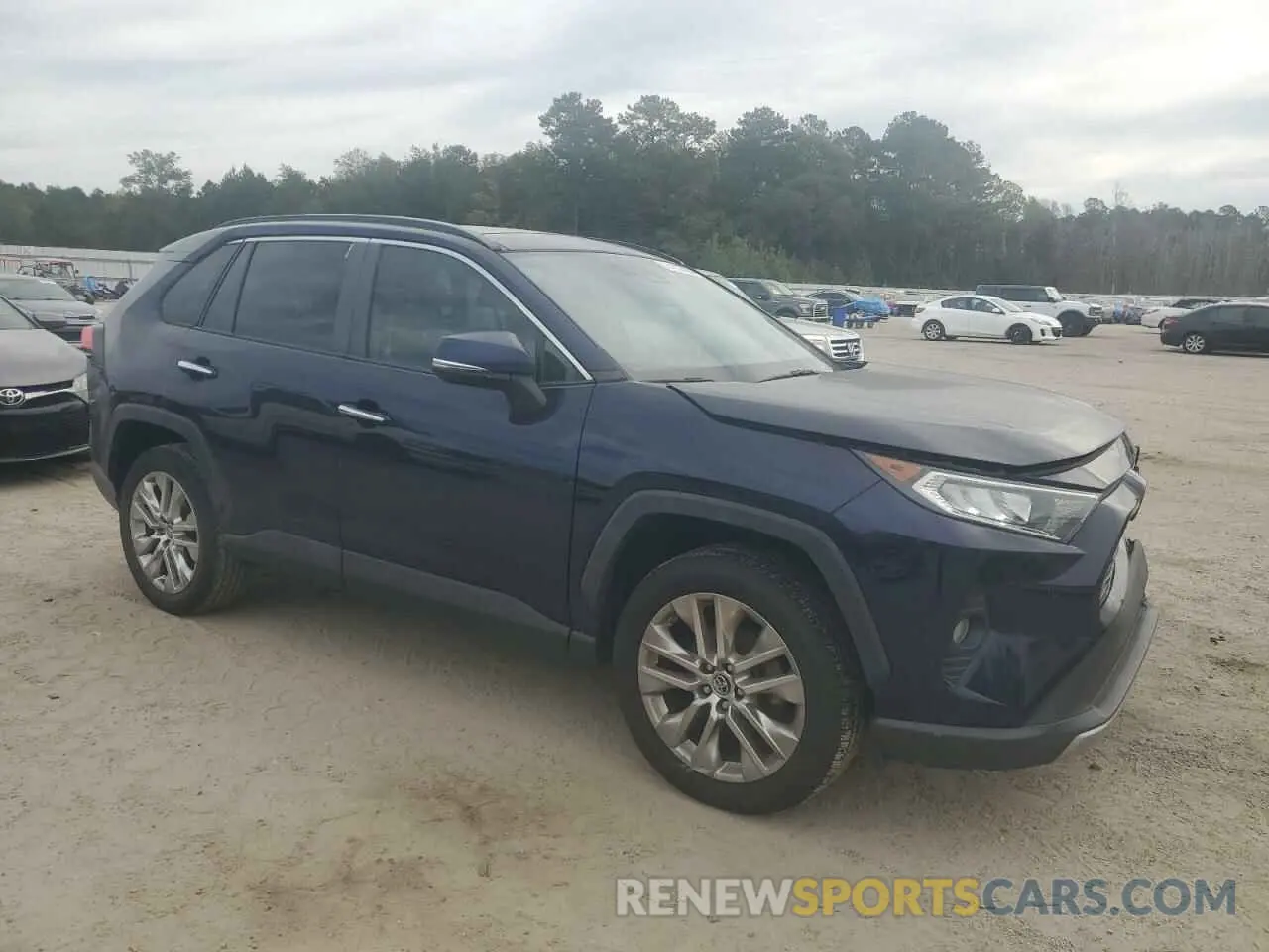 4 Photograph of a damaged car JTMY1RFV1KD515897 TOYOTA RAV4 2019