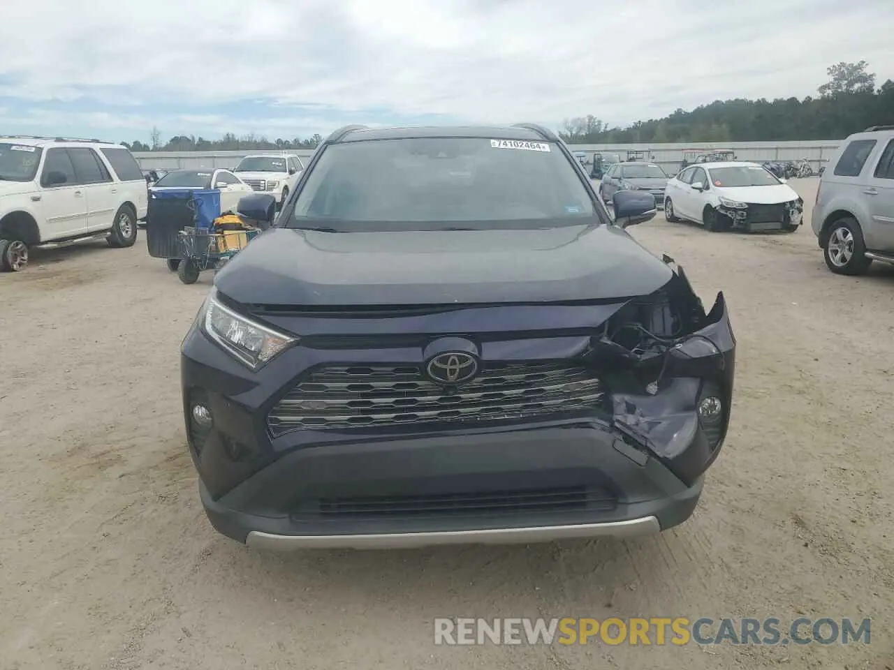 5 Photograph of a damaged car JTMY1RFV1KD515897 TOYOTA RAV4 2019