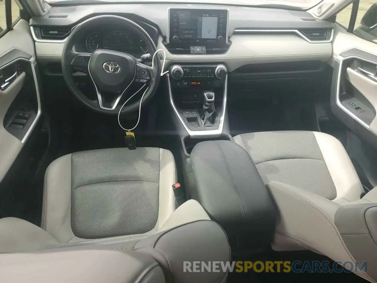 8 Photograph of a damaged car JTMY1RFV1KD515897 TOYOTA RAV4 2019