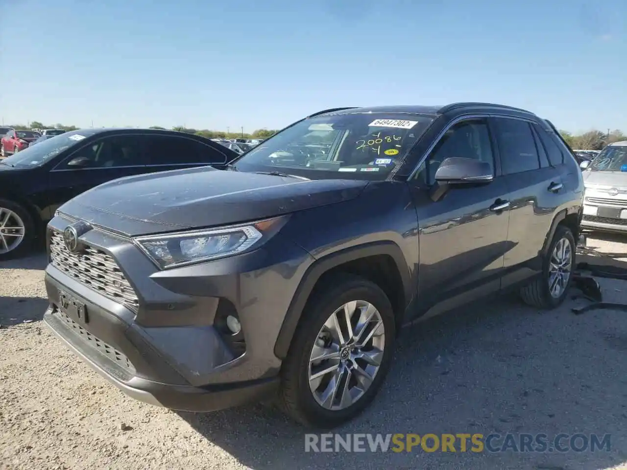 2 Photograph of a damaged car JTMY1RFV2KD010693 TOYOTA RAV4 2019