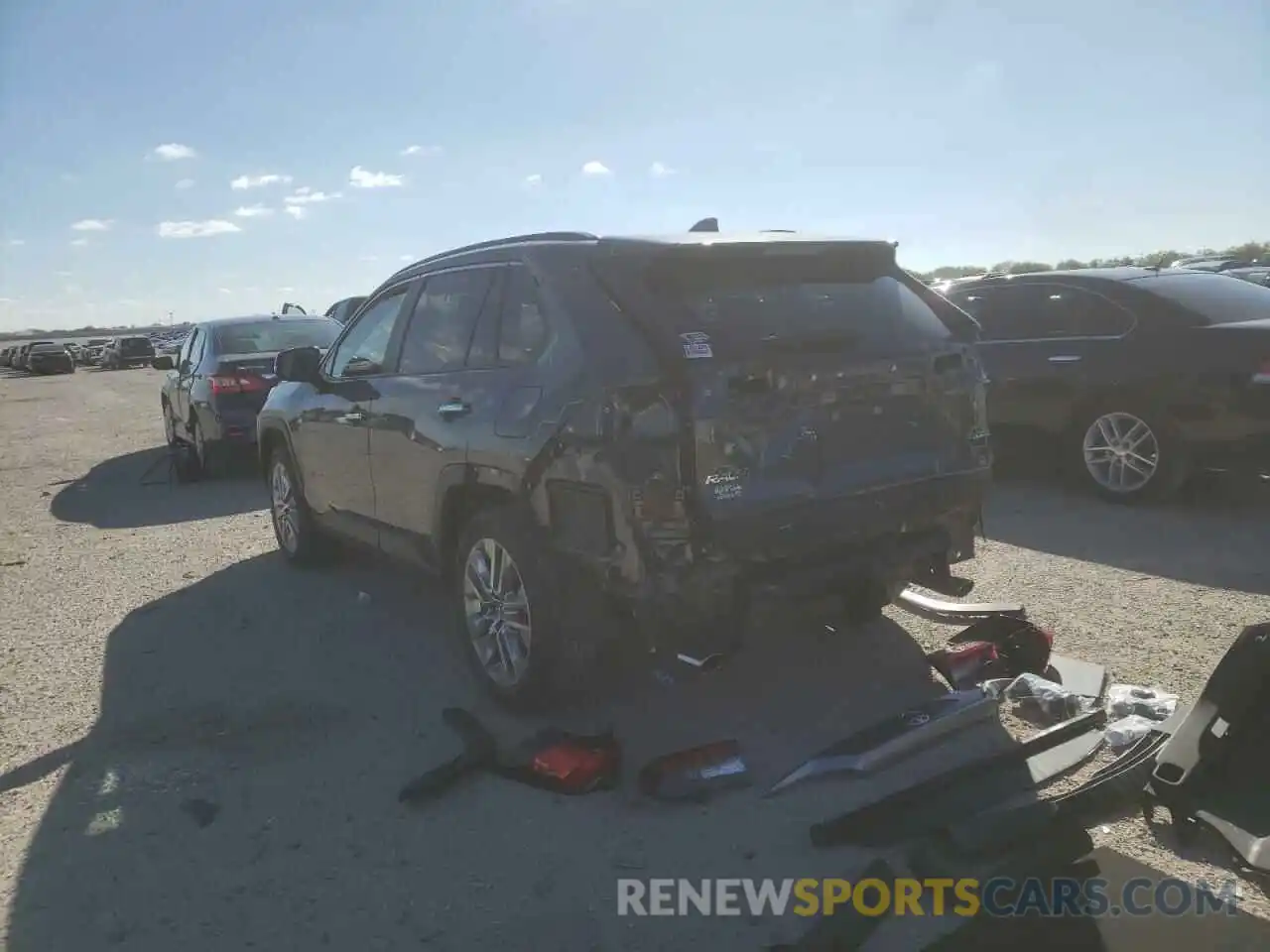 3 Photograph of a damaged car JTMY1RFV2KD010693 TOYOTA RAV4 2019