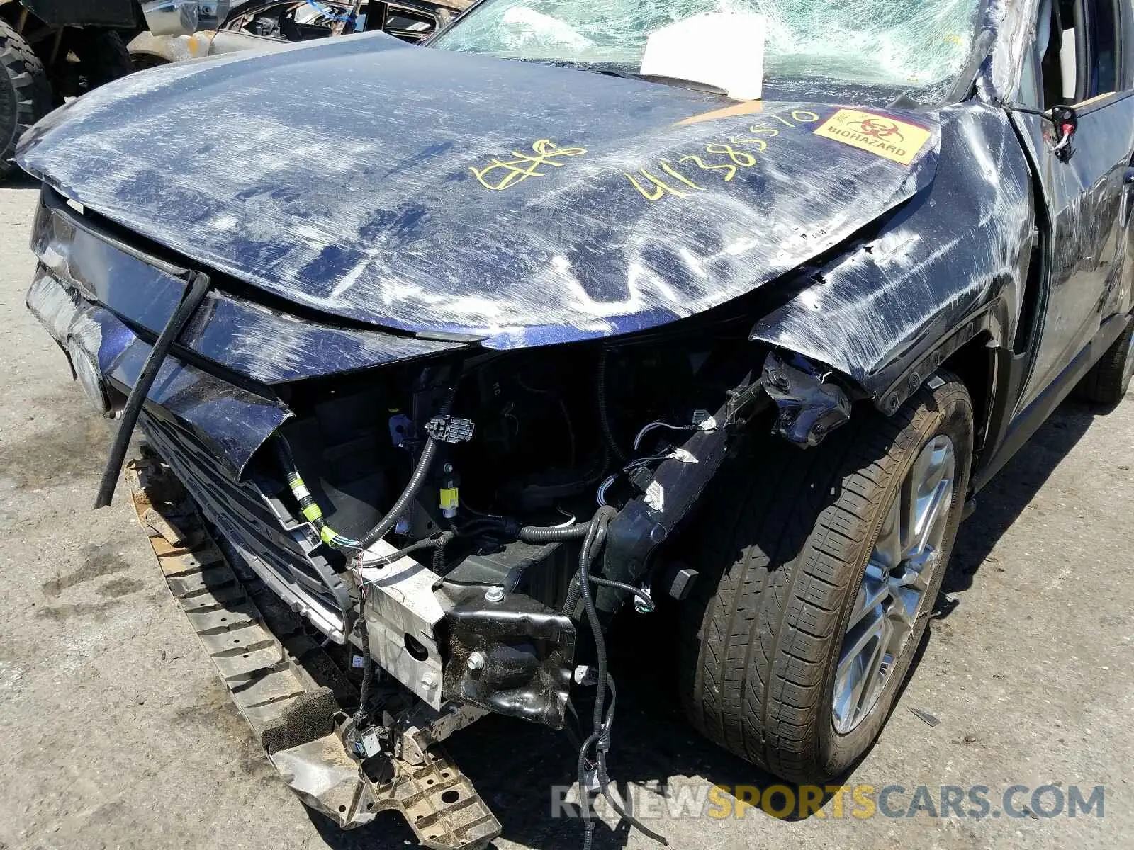 9 Photograph of a damaged car JTMY1RFV2KD508358 TOYOTA RAV4 2019