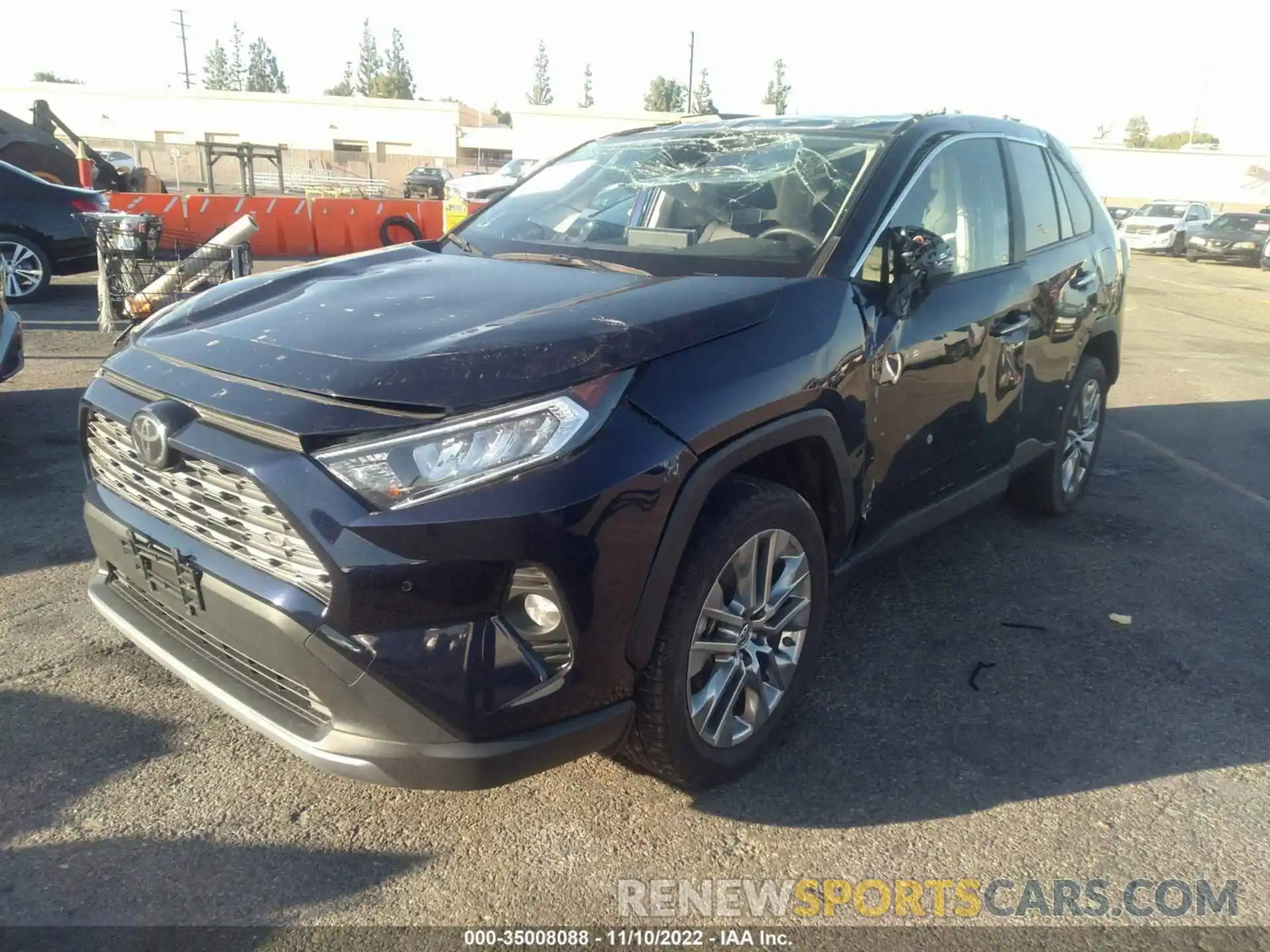 2 Photograph of a damaged car JTMY1RFV3KD002022 TOYOTA RAV4 2019