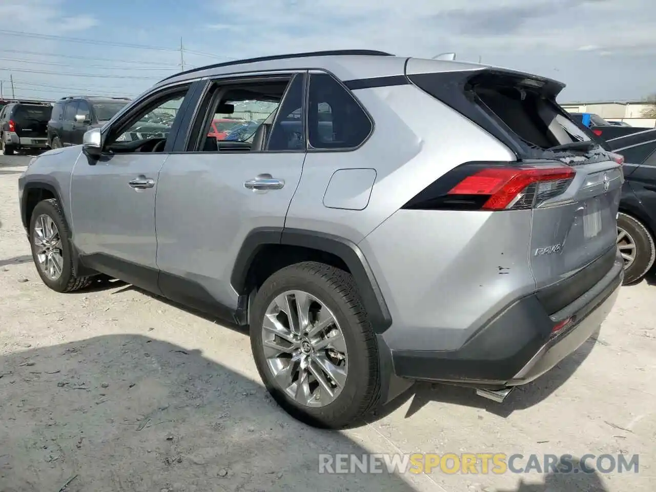 2 Photograph of a damaged car JTMY1RFV3KD510314 TOYOTA RAV4 2019