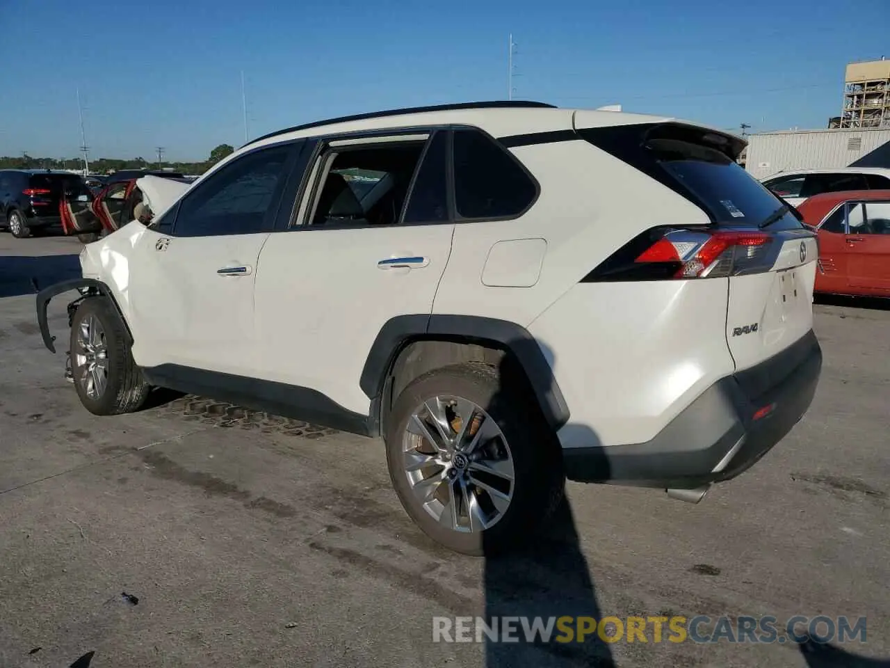 2 Photograph of a damaged car JTMY1RFV5KD008761 TOYOTA RAV4 2019