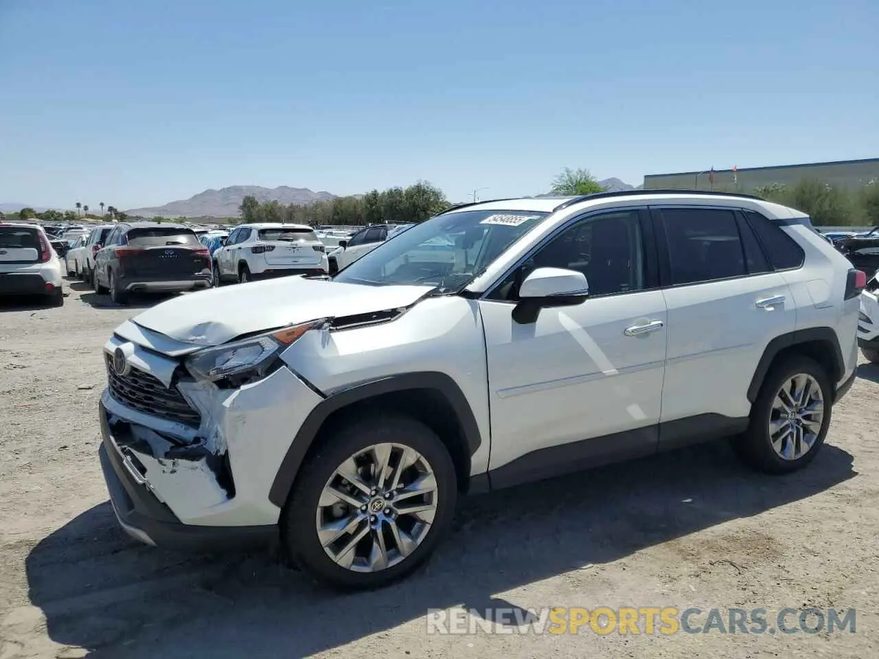 1 Photograph of a damaged car JTMY1RFV5KD039220 TOYOTA RAV4 2019