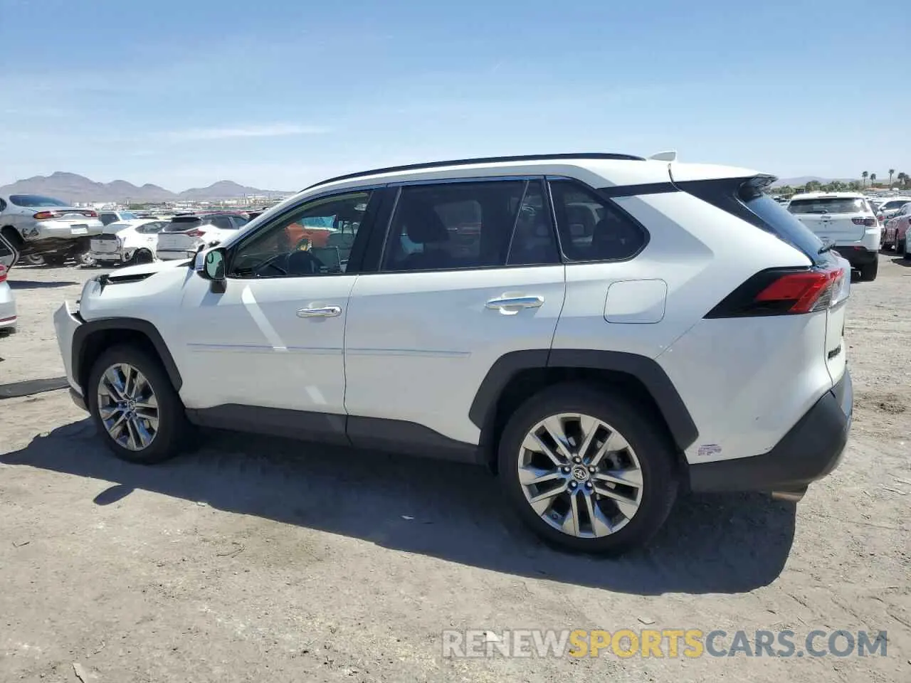 2 Photograph of a damaged car JTMY1RFV5KD039220 TOYOTA RAV4 2019