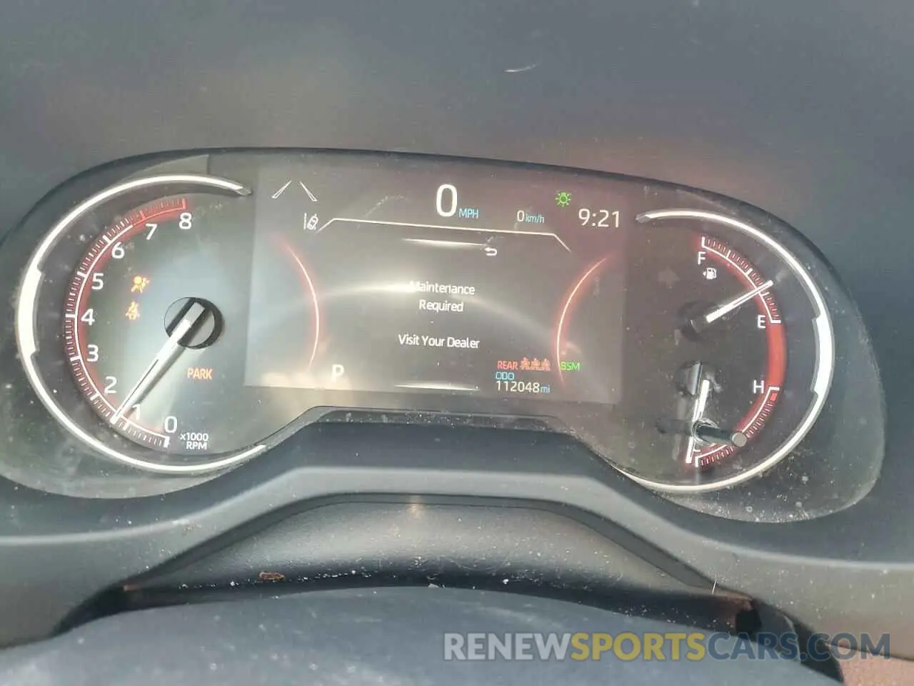 9 Photograph of a damaged car JTMY1RFV5KD039220 TOYOTA RAV4 2019