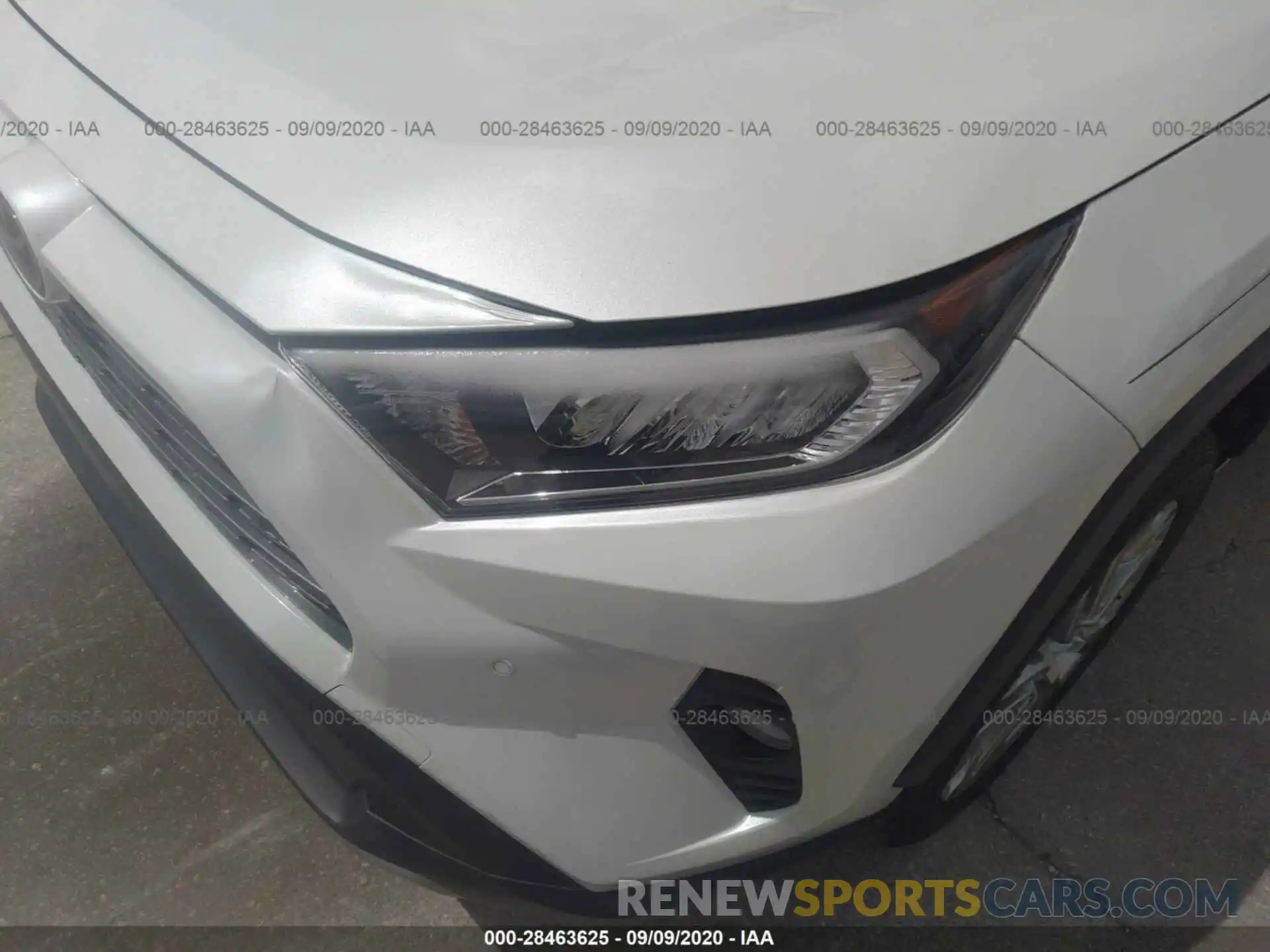 6 Photograph of a damaged car JTMY1RFV5KD501887 TOYOTA RAV4 2019