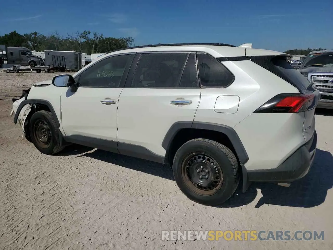 2 Photograph of a damaged car JTMY1RFV5KD508421 TOYOTA RAV4 2019