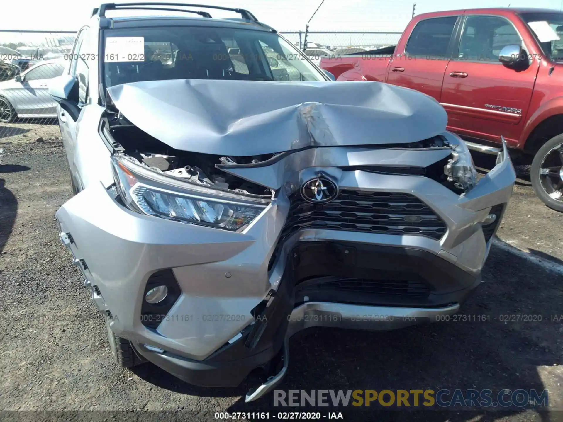 6 Photograph of a damaged car JTMY1RFV5KD511352 TOYOTA RAV4 2019