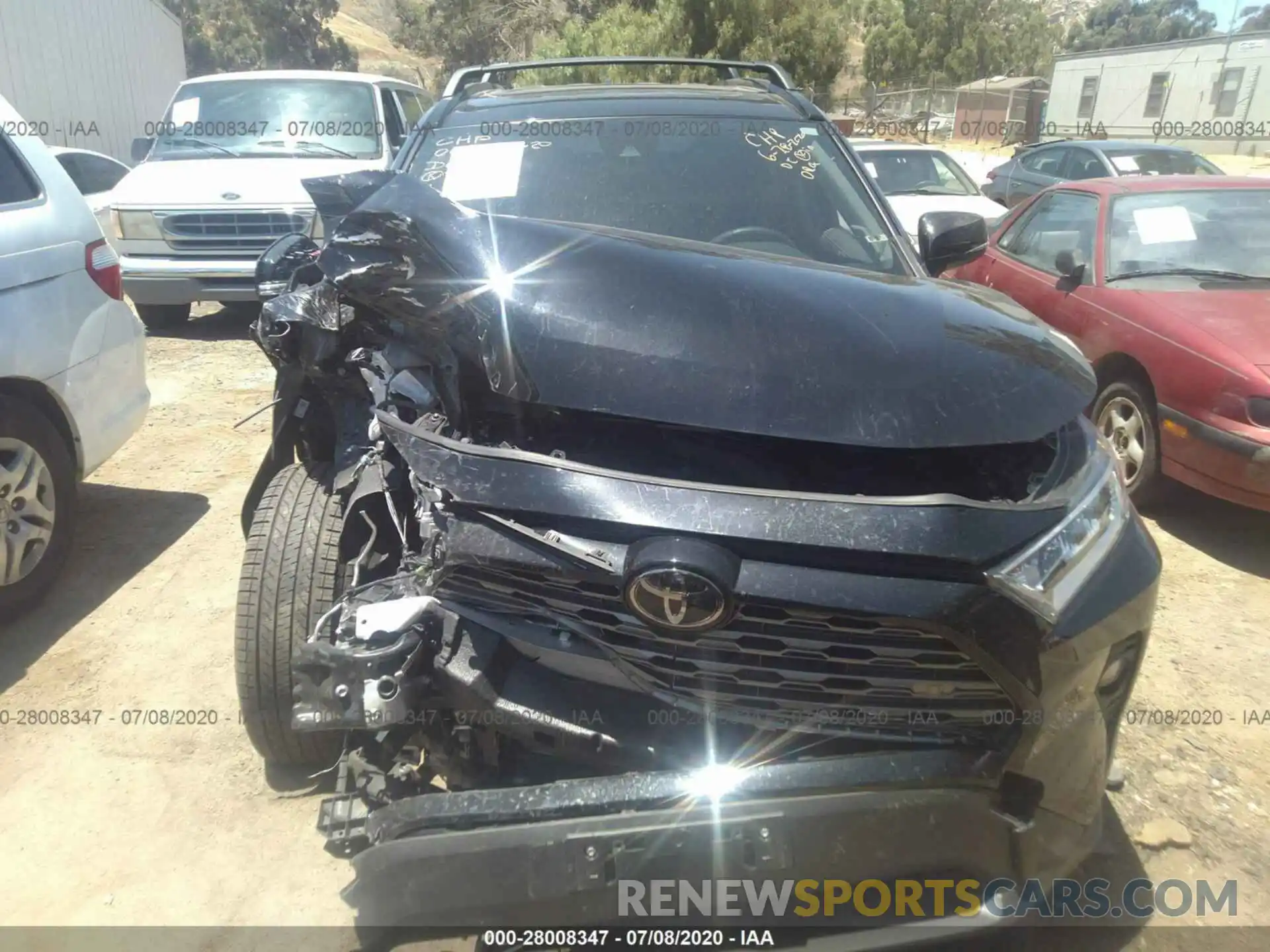 6 Photograph of a damaged car JTMY1RFV6KD034379 TOYOTA RAV4 2019