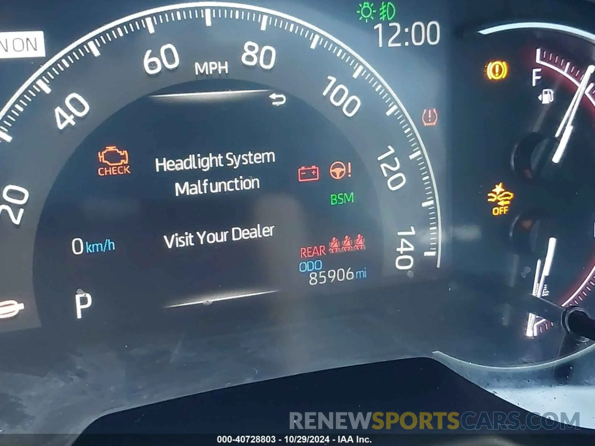 15 Photograph of a damaged car JTMY1RFV6KD501705 TOYOTA RAV4 2019