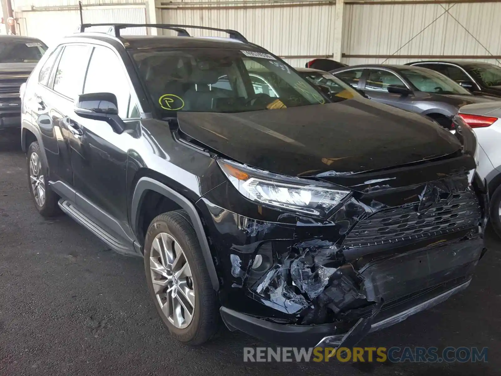 1 Photograph of a damaged car JTMY1RFV6KD514440 TOYOTA RAV4 2019