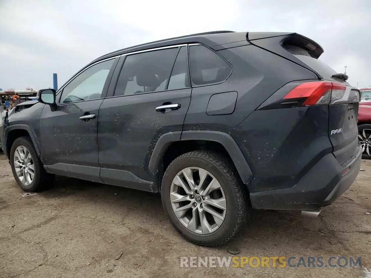 2 Photograph of a damaged car JTMY1RFV7KD515869 TOYOTA RAV4 2019