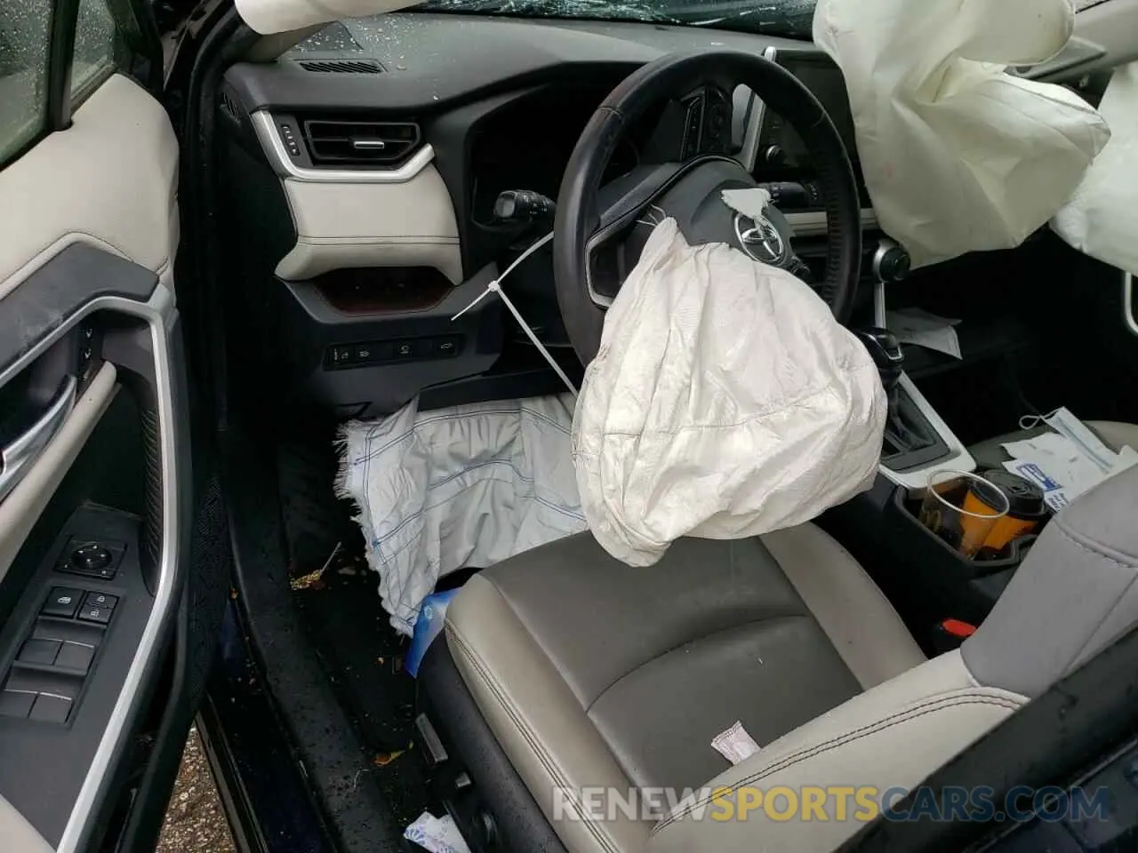 8 Photograph of a damaged car JTMY1RFV8KD516125 TOYOTA RAV4 2019
