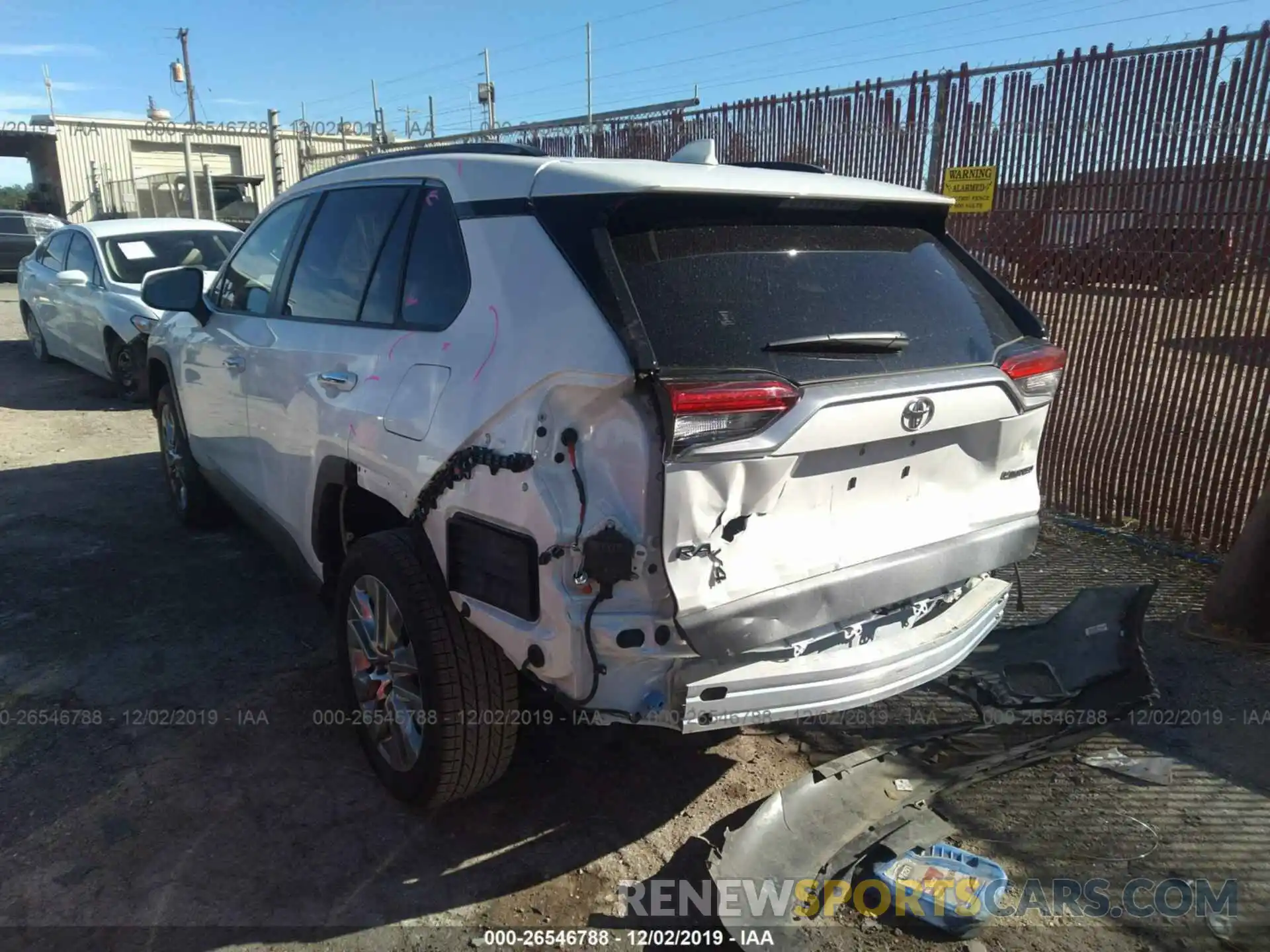 3 Photograph of a damaged car JTMY1RFV9KD511192 TOYOTA RAV4 2019