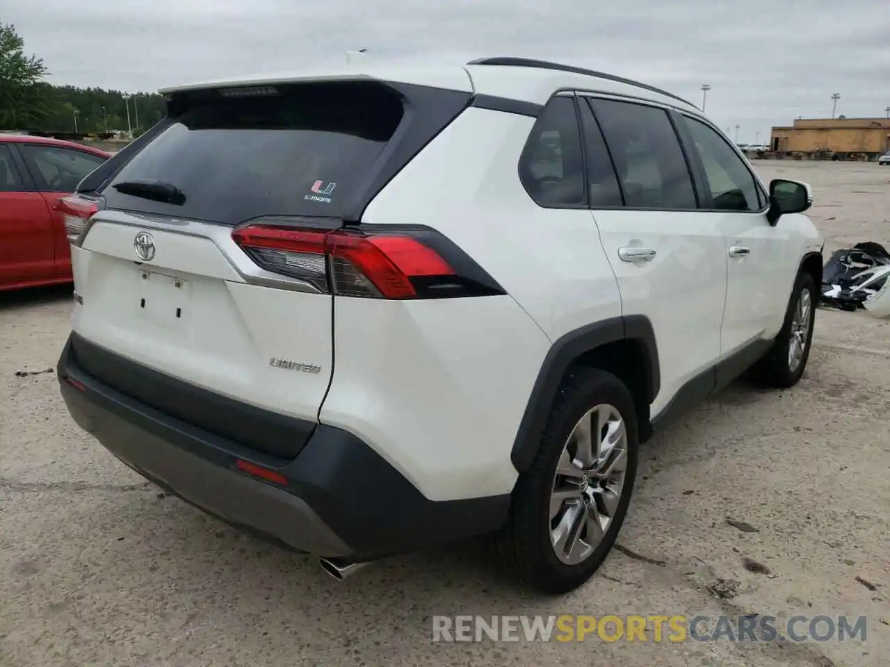 4 Photograph of a damaged car JTMY1RFV9KD513010 TOYOTA RAV4 2019