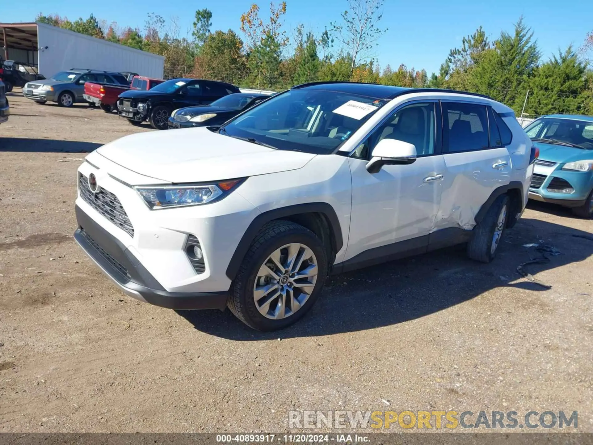 2 Photograph of a damaged car JTMY1RFV9KD516103 TOYOTA RAV4 2019