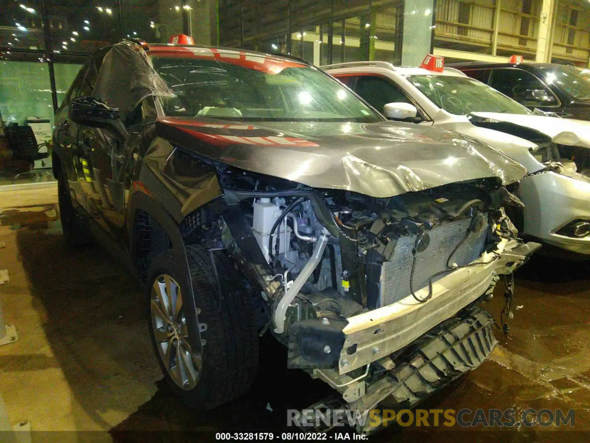 1 Photograph of a damaged car 003F1RFV0LC084045 TOYOTA RAV4 2020