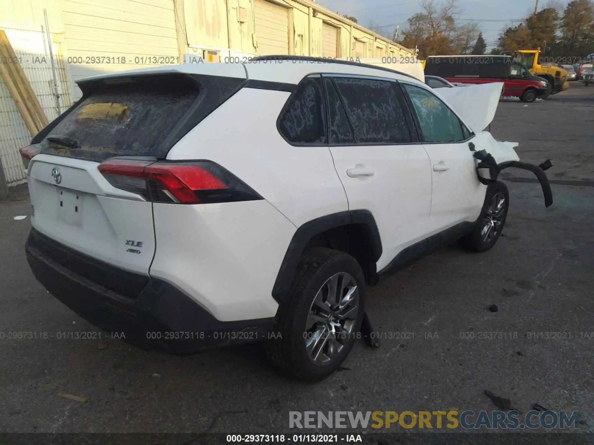 4 Photograph of a damaged car 2T3A1RFV1LC076689 TOYOTA RAV4 2020