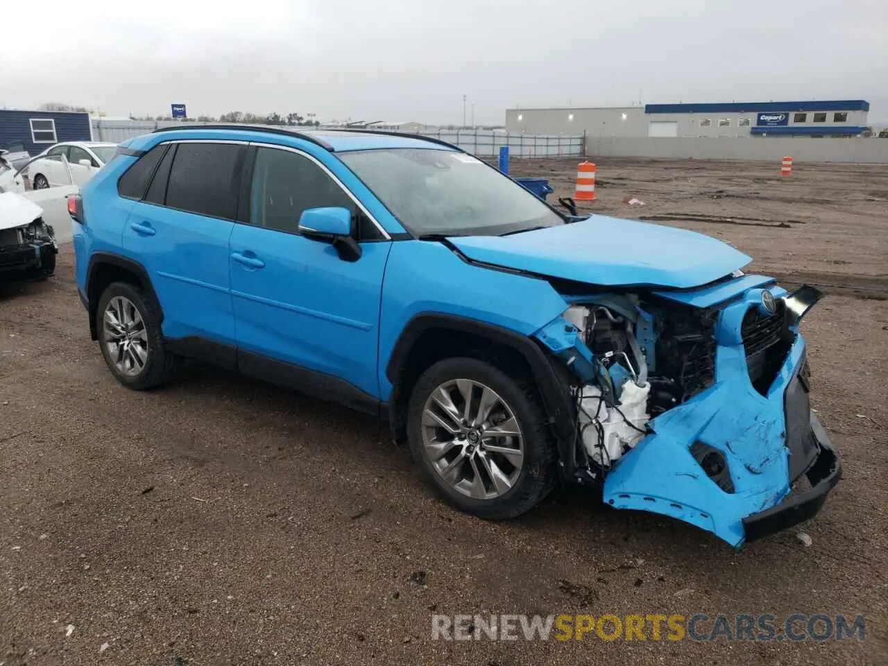 4 Photograph of a damaged car 2T3A1RFV1LC077700 TOYOTA RAV4 2020